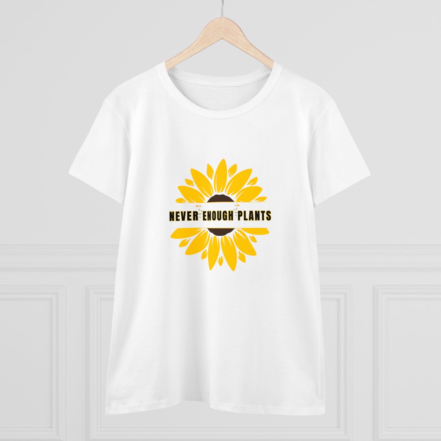 Nature, Plants, Flowers, Garden, Never Enough Plants, Sunflowers- Adult, Semi-fitted, T-shirt