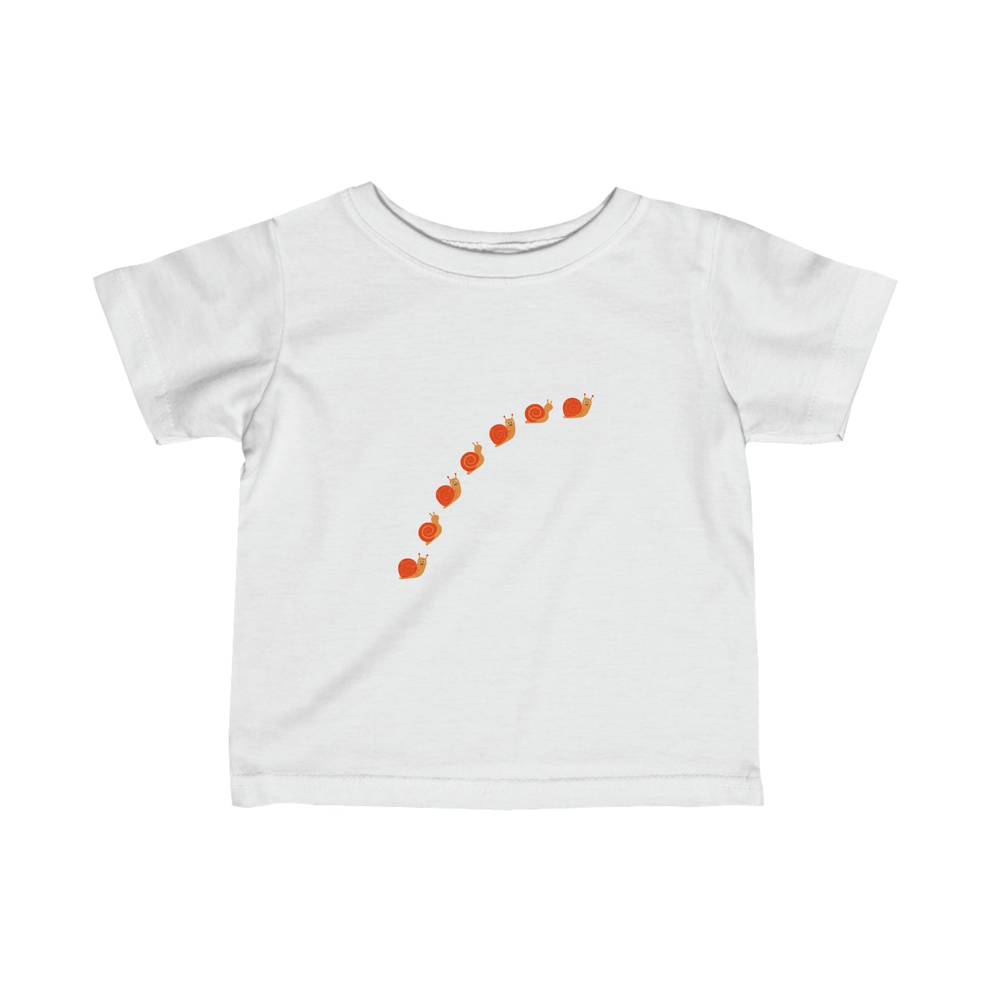 Snail Crossing Bug- Baby, Infant, Toddler, Soft Cotton, T-shirt