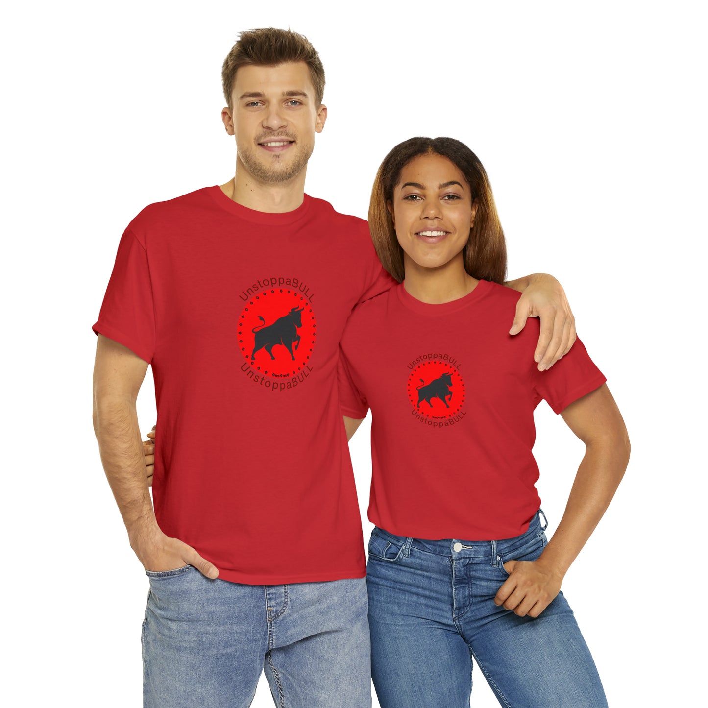 Bull, Unstoppable UnstoppaBULL, Animals- Adult, Heavy Cotton, T-Shirt