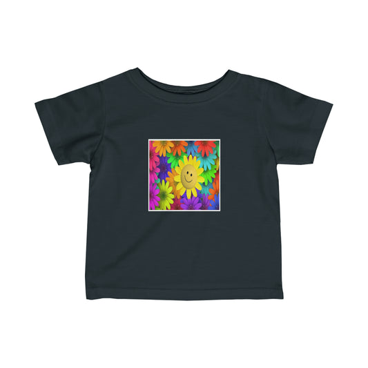 Art, Colorful, Love, Flowers, Positive- Baby, Infant, Toddler, T-shirt