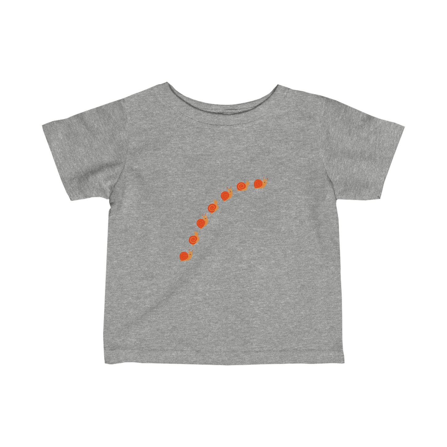 Snail Crossing Bug- Baby, Infant, Toddler, Soft Cotton, T-shirt