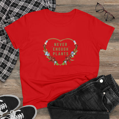 Nature, Plants, Never Enough Plants, Flowers- Adult, Semi-fitted, T-shirt