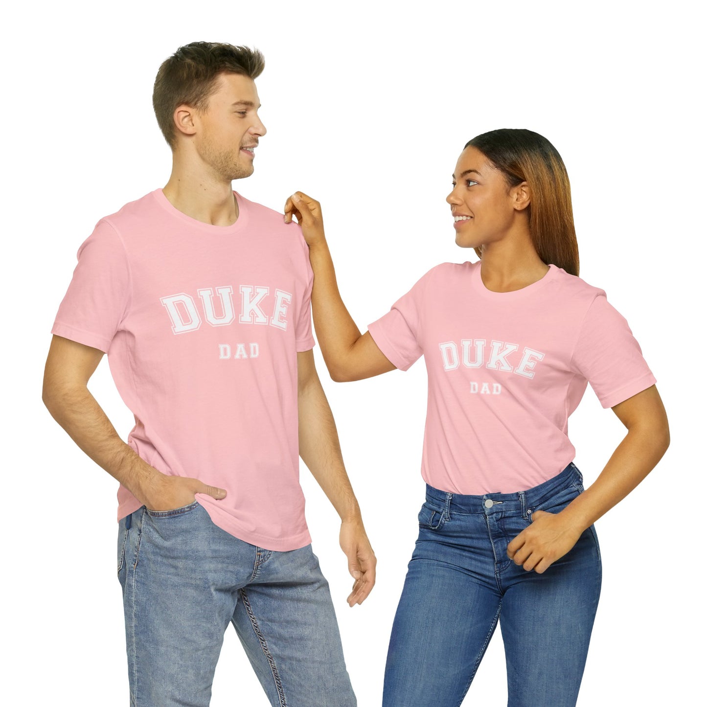 DUKE Dad, parent shirt- Adult, Regular Fit, Soft Cotton, T-shirt