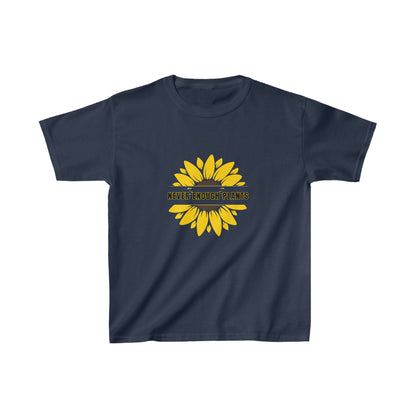 Nature, Plants, Flowers, Gardens, Never Enough Plants, Sunflowers- Kids, Child, Heavy Cotton T-shirt