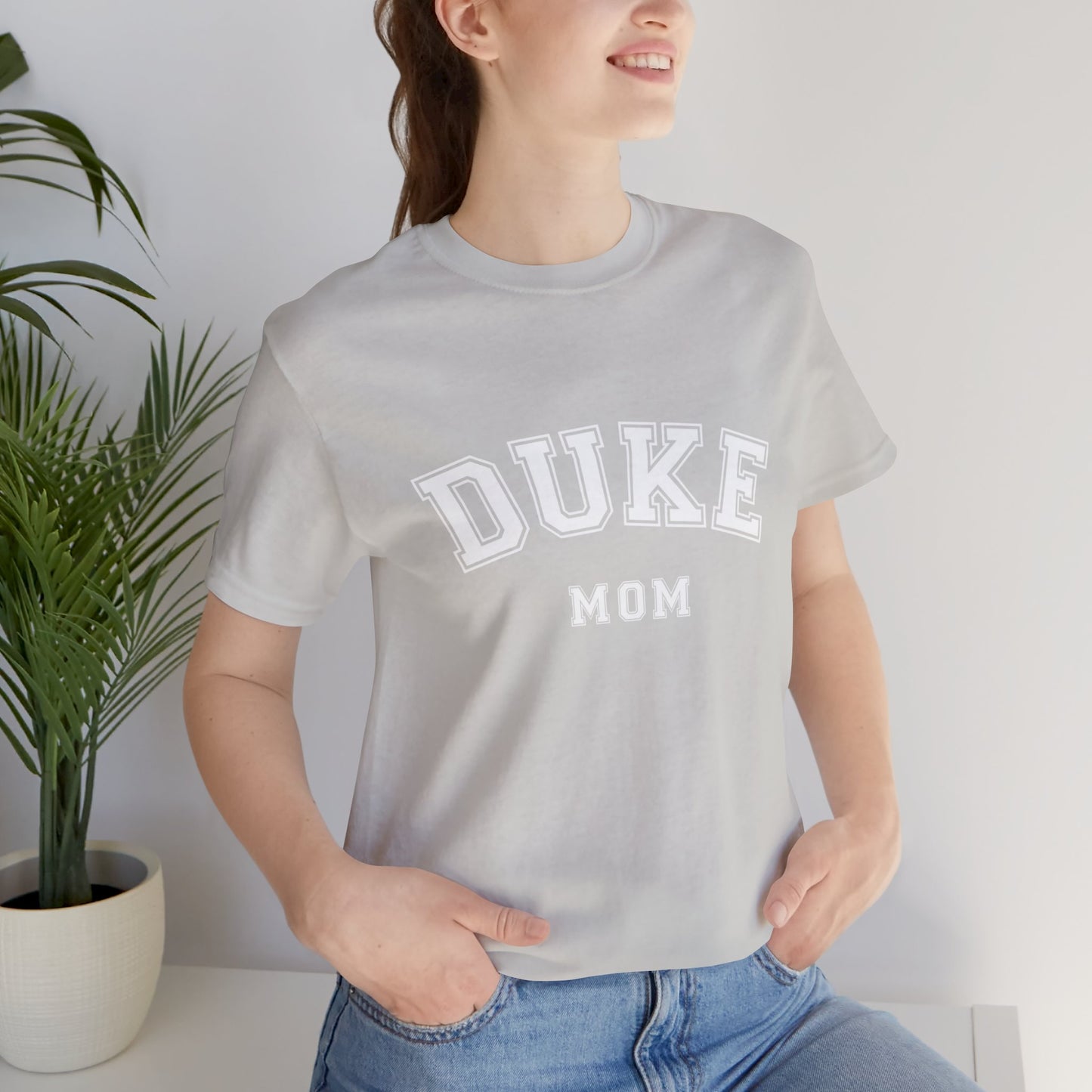 DUKE Mom, parent shirt- Adult, Regular Fit, Soft Cotton, T-shirt