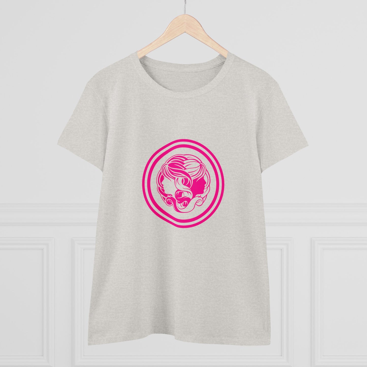Symbol, Ying Yang, Woman - Adult, Semi-fitted, T-shirt