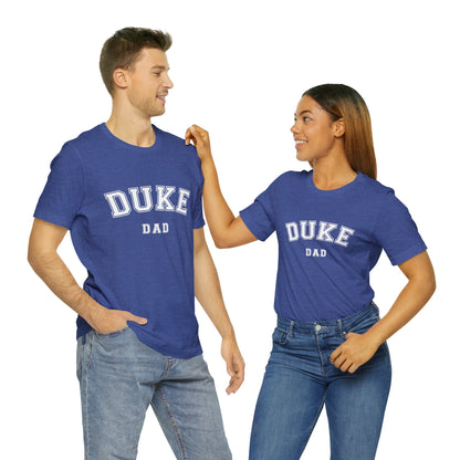 DUKE Dad, parent shirt- Adult, Regular Fit, Soft Cotton, T-shirt