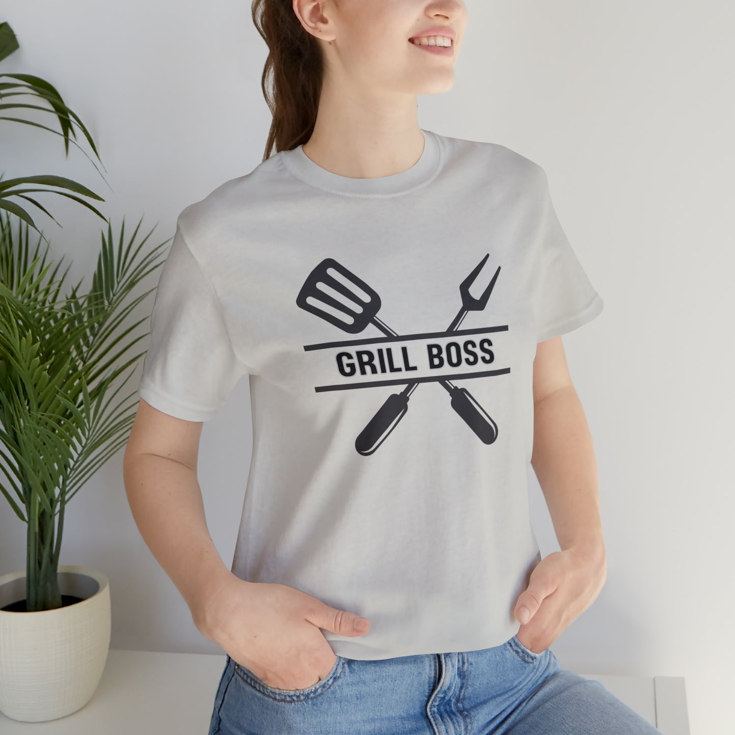 Hobby, Interest, Grilling, Family, Dad, Mom- Adult, Regular Fit, Soft Cotton, T-shirt
