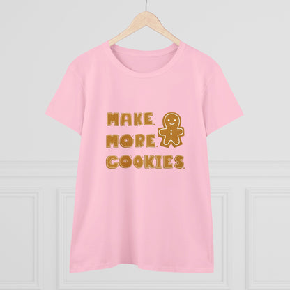 Hobby, Interests, Baking, Make More Cookies, Gingerbread, Things, Food- Adult, Semi-fitted, Shirt