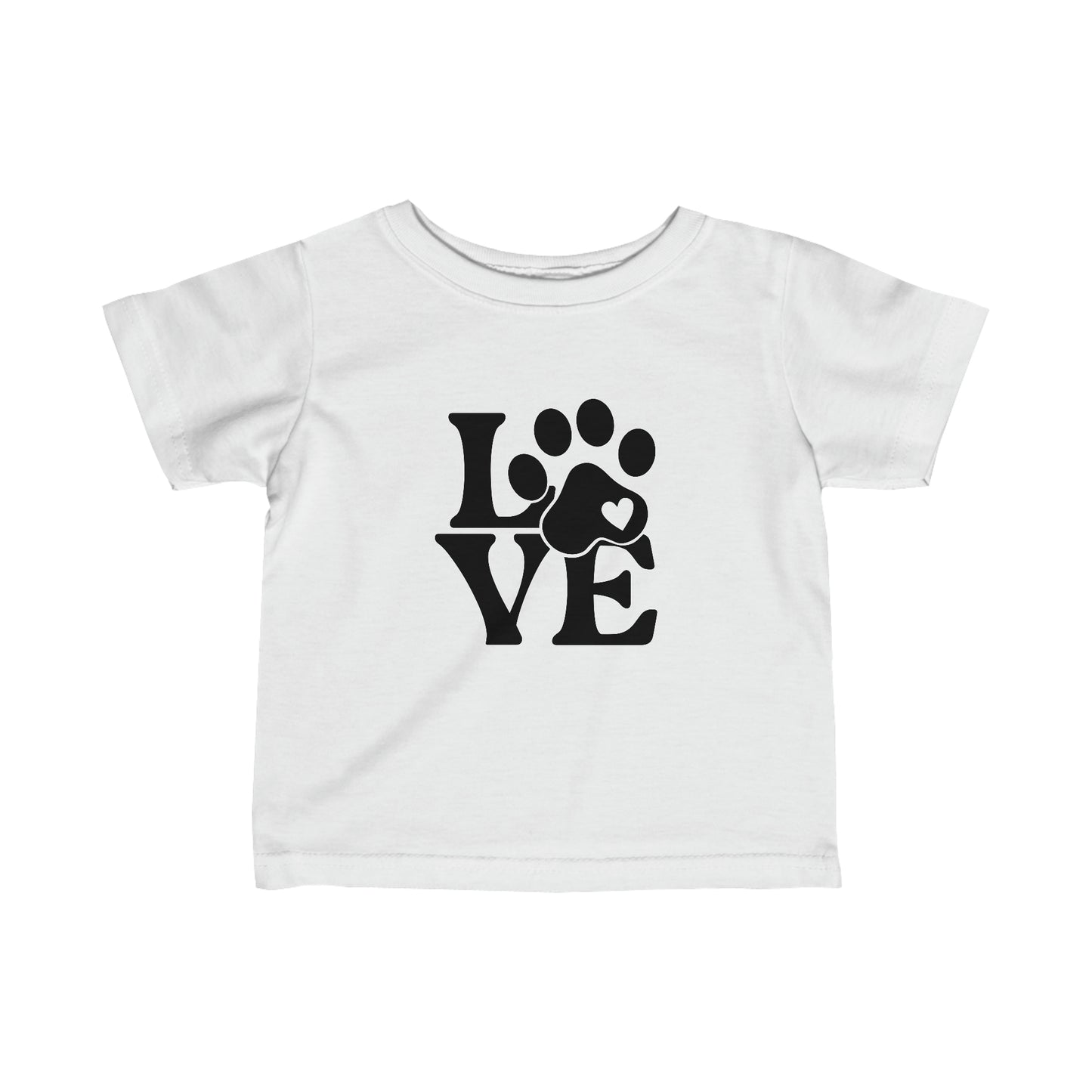 Dog, Animals, Love, Words- Baby, Infant, Toddler, T-shirt