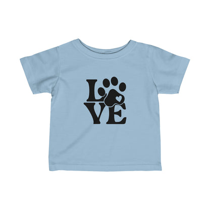 Dog, Animals, Love, Words- Baby, Infant, Toddler, T-shirt