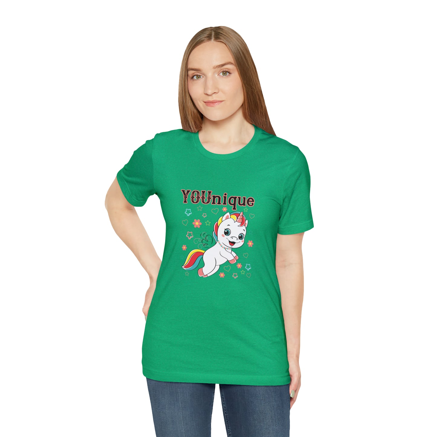 Fantasy, Unicorn, YOUnique, Positive- Adult, Regular Fit, Soft Cotton, T-shirt