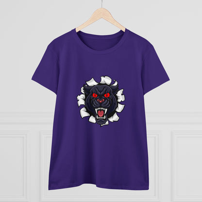 Holidays, Halloween, Animals, Felines- Adult, Semi-fitted, Smaller Size Image, T-shirt