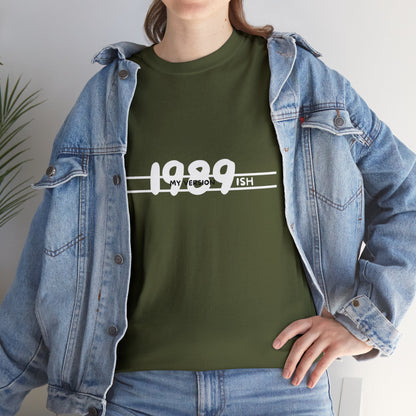 Your Own 1989 Version T-shirt-Adult, Unisex Heavy Cotton Tee