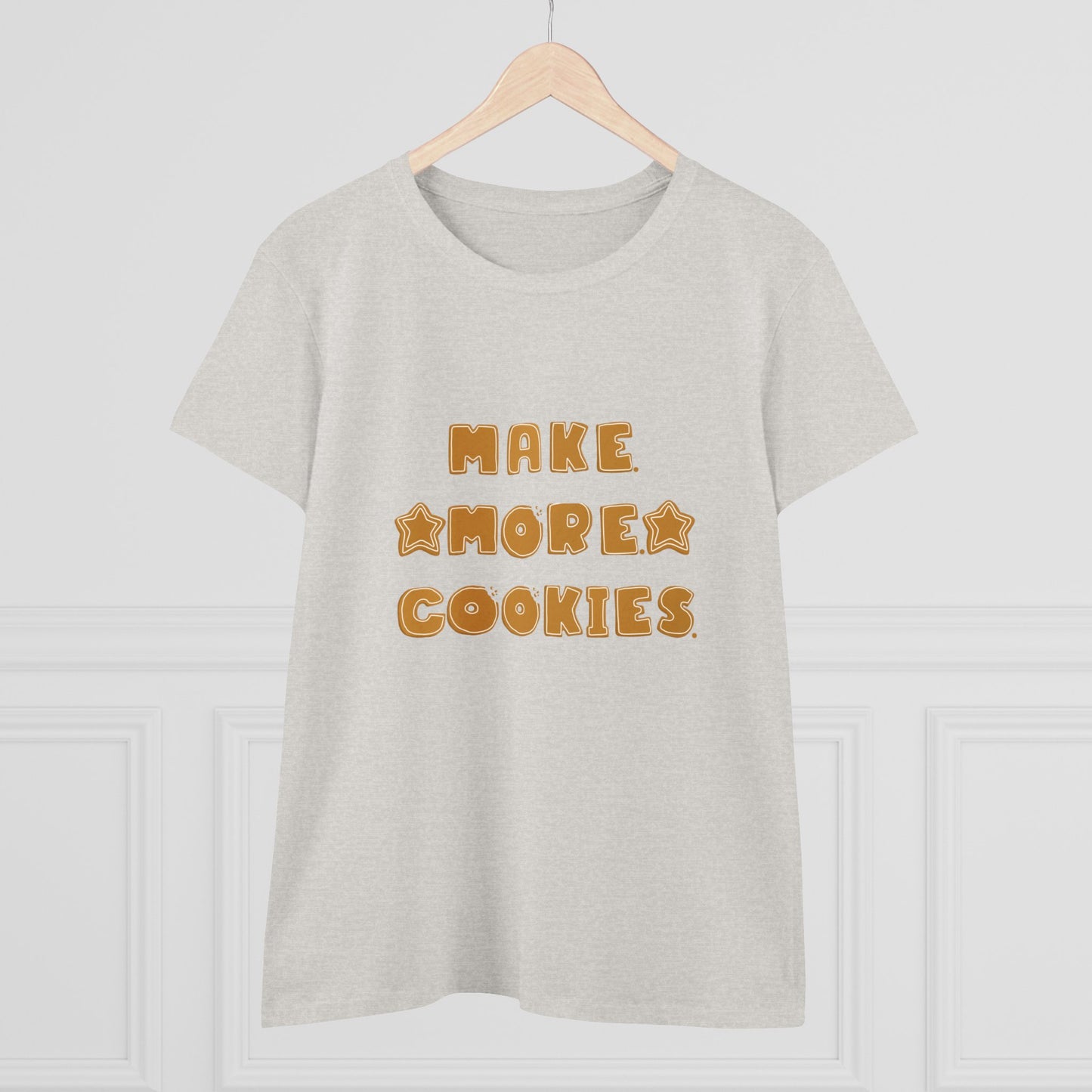 Hobby, Interests, Baking, Cooking, Make More Cookies, Star, Things, Food- Adult, Semi-fitted, Shirt