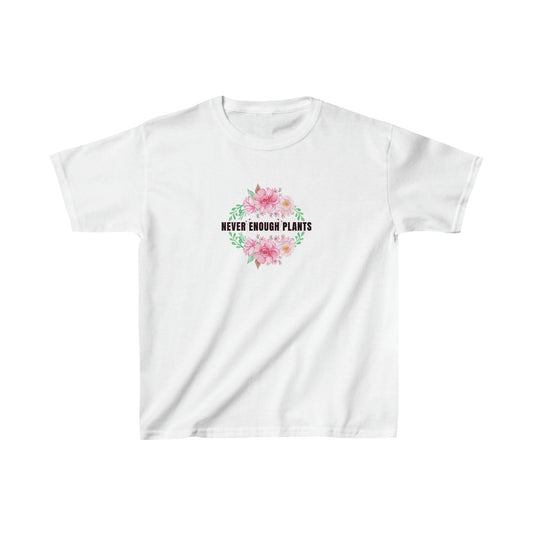 Nature, Plants, Never Enough Plants, Flowers- Kids, Child, Heavy Cotton™ T-shirt