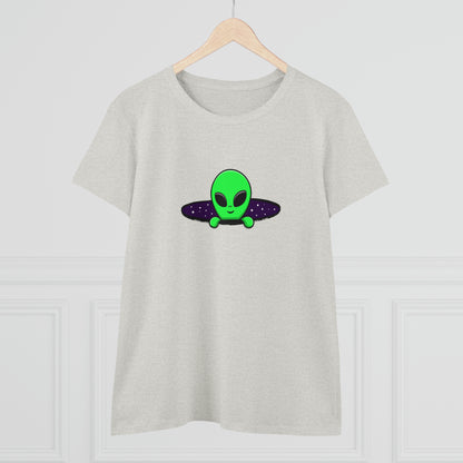 Fantasy, Alien Portal, Sci-fi, Aliens- Adult, Semi-fitted T-shirt