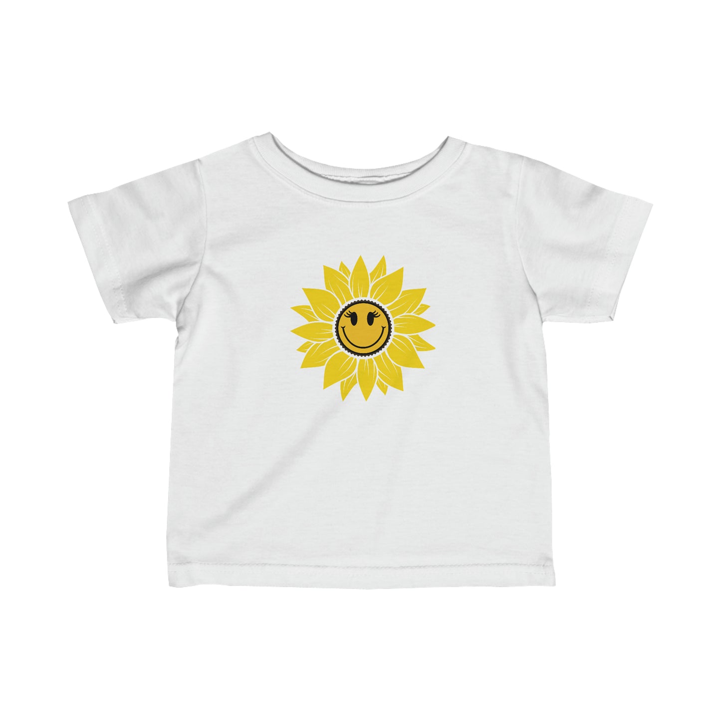 Positive, Sunflower, Nature, Gardens, Flowers, Garden- Baby, Infant, Toddler, T-shirt