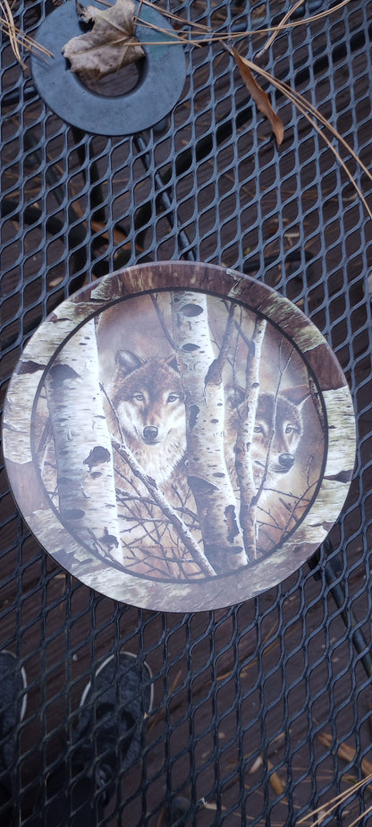 Vintage Wolf Plate 1995, Bradex