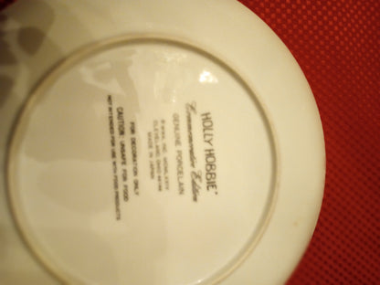 Holly Hobbies Christmas Song 1974 Plate
