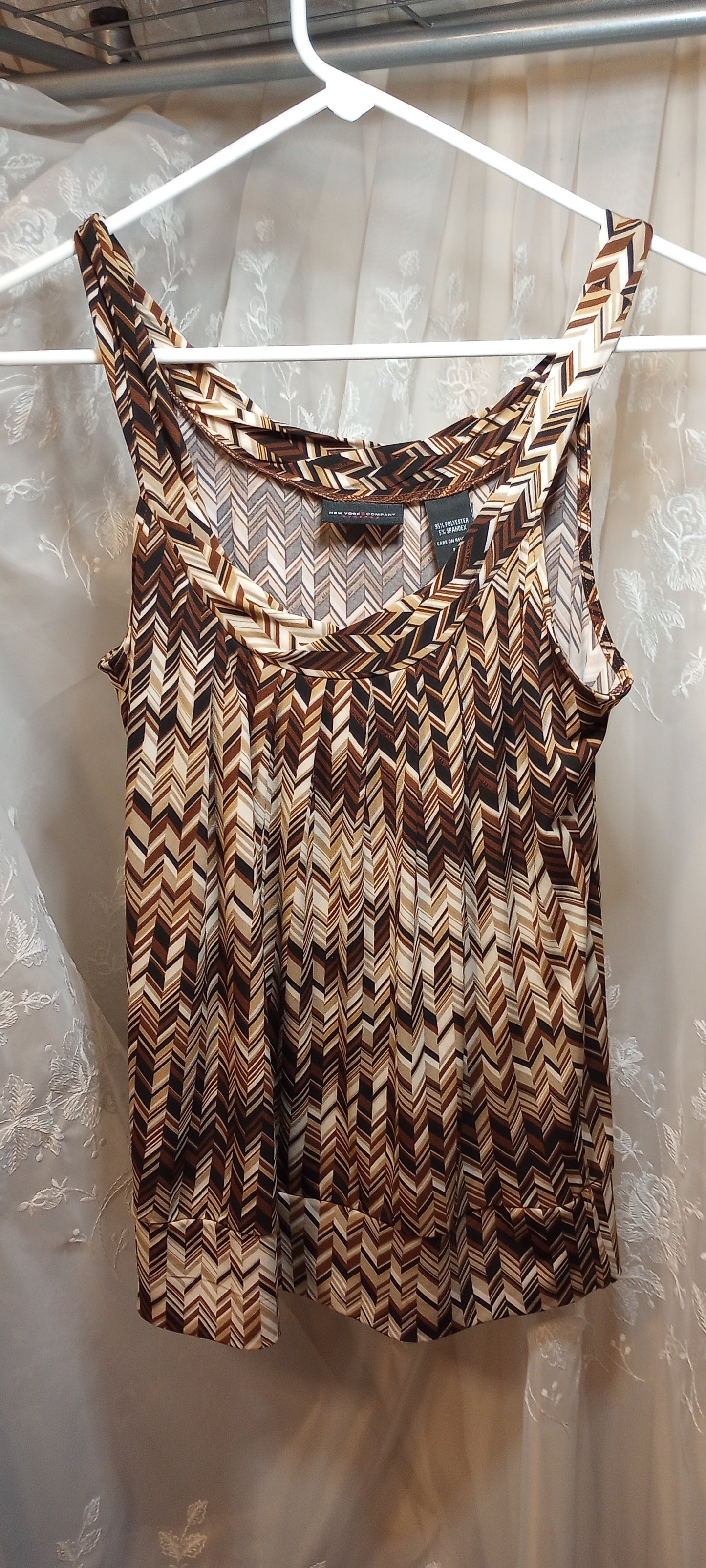 Geometric Blouse Top