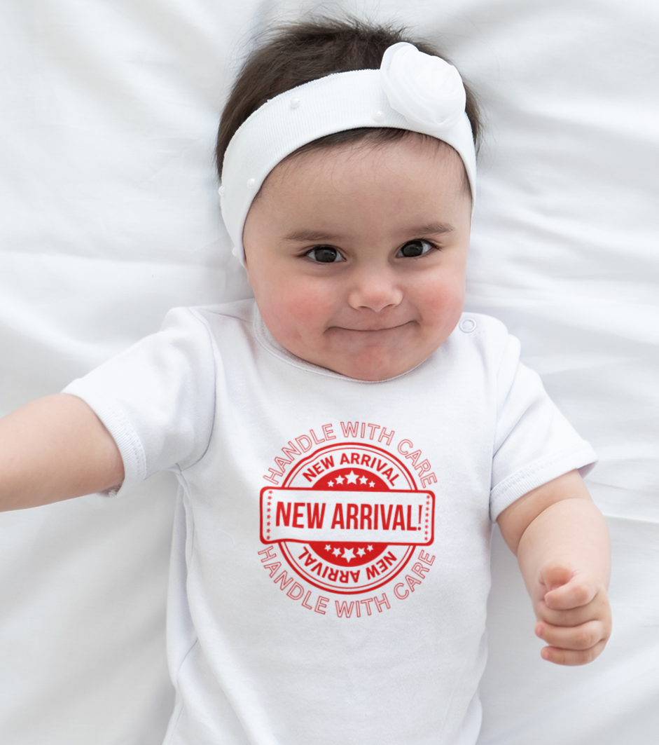 Love, New Arrival, Handle With Care- Baby, Infant, Toddler, Soft Cotton, T-Shirt
