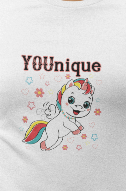 Fantasy, Unicorn, YOUnique, Positive- Adult, Semi-fitted T-shirt