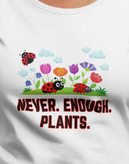 Nature, Plants, Never Enough Plants, Bug, Ladybugs- Baby, Infant, Toddler, Soft Cotton, Onesie