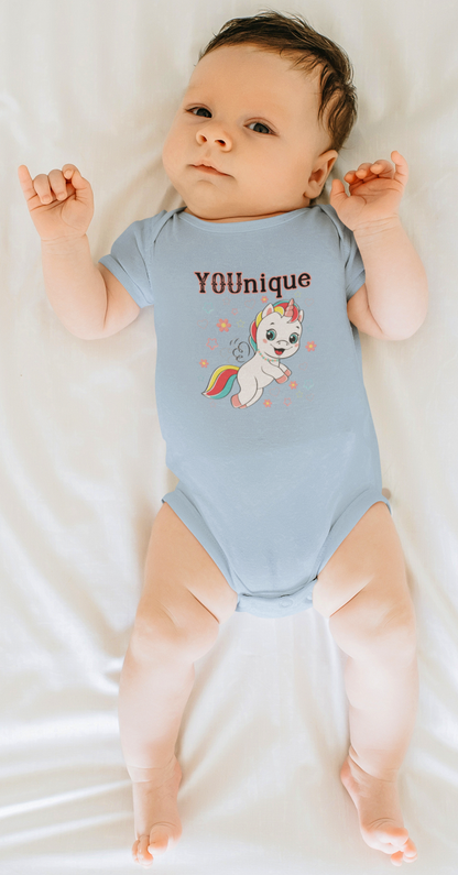 Fantasy, Unicorn, YOUnique, Positive- Baby, Infant, Toddler, Soft Cotton, Onesie