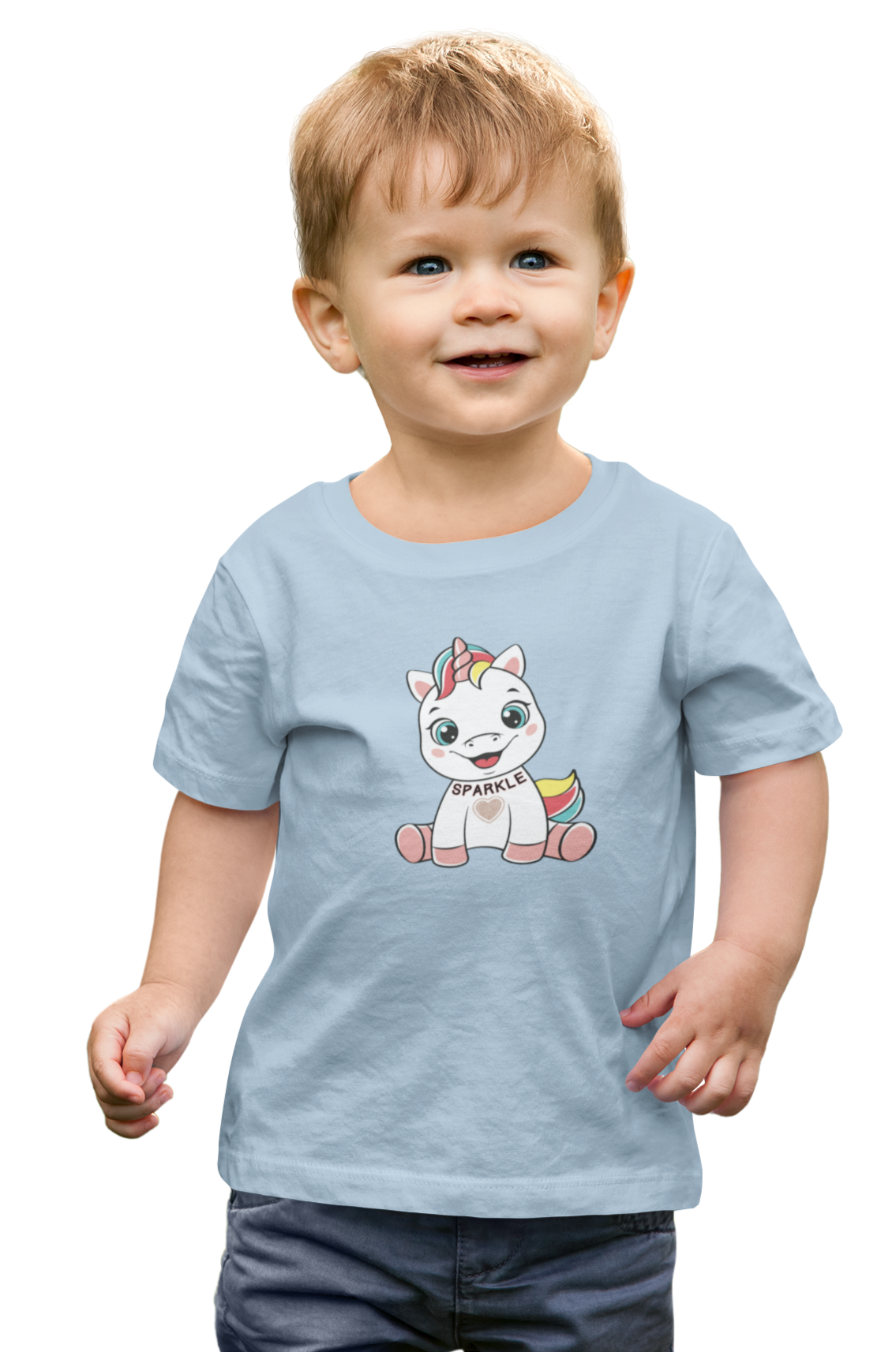 Fantasy, Unicorn, Sparkle, Positive- Baby, Infant, Toddler, Soft Cotton, T-Shirt