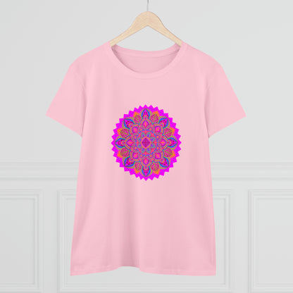 Art, Colorful, Nature, Flowers- Adult, Semi-fitted, T-shirt