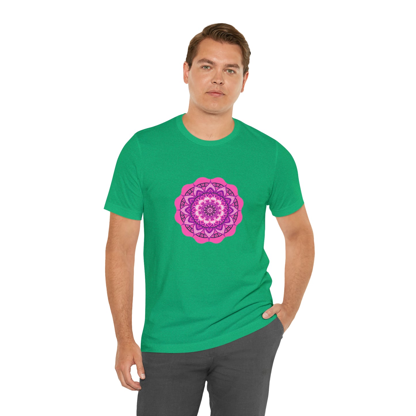 Art, Colorful, Nature, Flowers- Adult, Regular Fit, Soft Cotton,  T-shirt