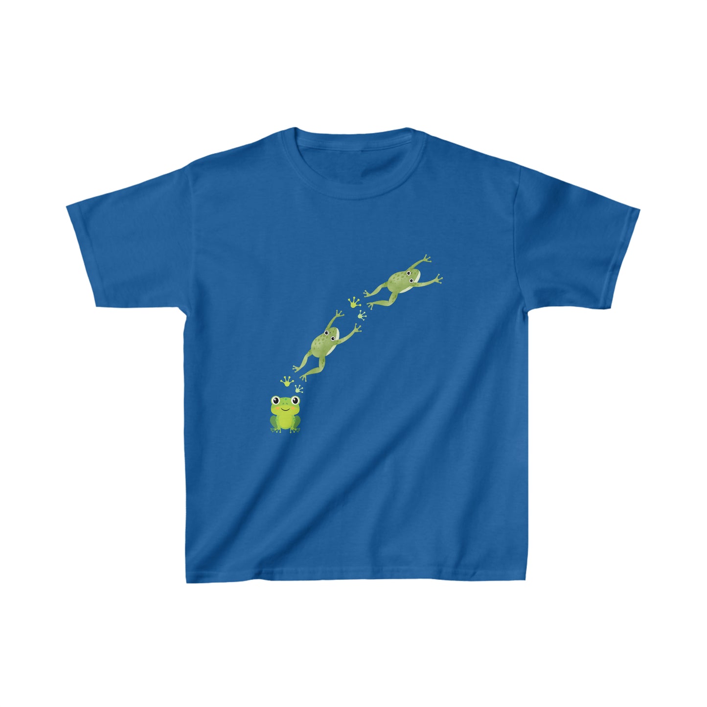 Frog Crossing, Animals- Kids, Child, Heavy Cotton™ T-shirt