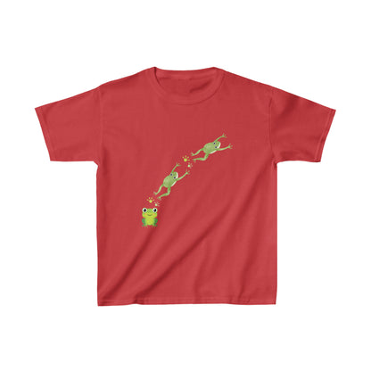 Frog Crossing, Animals- Kids, Child, Heavy Cotton™ T-shirt