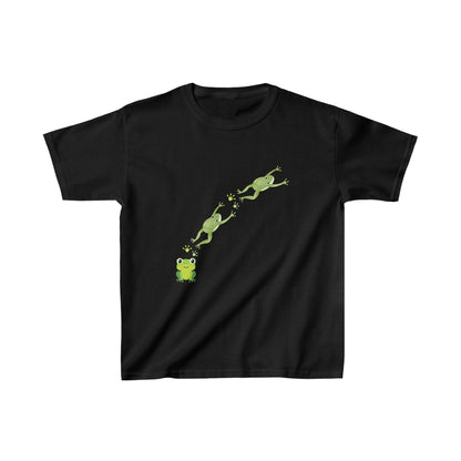 Frog Crossing, Animals- Kids, Child, Heavy Cotton™ T-shirt