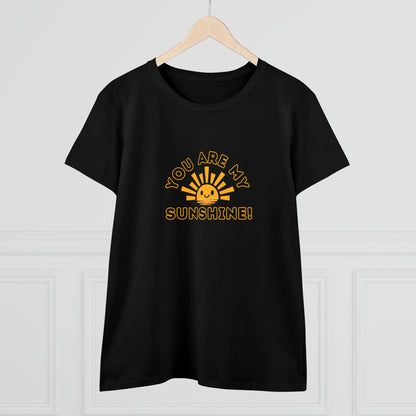 Positive, You Are My Sunshine, Happiness- Adult, Semi-fitted, Smaller Size Image, T-shirt