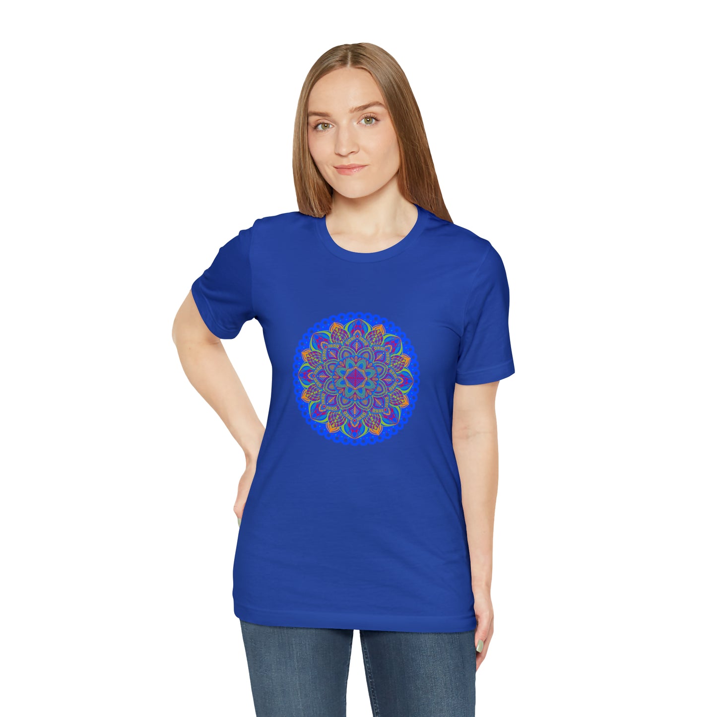 Art, Colorful, Nature, Flowers- Adult, Regular Fit, Soft Cotton,  T-shirt