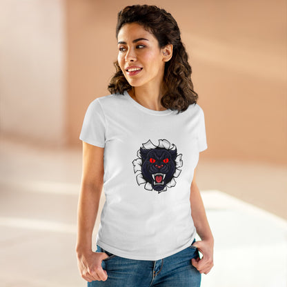 Holidays, Halloween, Animals, Felines- Adult, Semi-fitted, Smaller Size Image, T-shirt