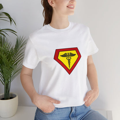 Occupation, Medical, Nurse, Doctor, Health Care Aide, Superhero, Sci-fi- Adult, Regular Fit, Soft Cotton, T-shirt
