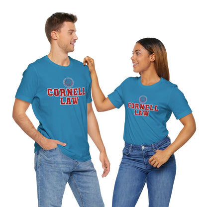 Cornell University Law School- Adult, Regular Fit, Soft Cotton, T-shirt