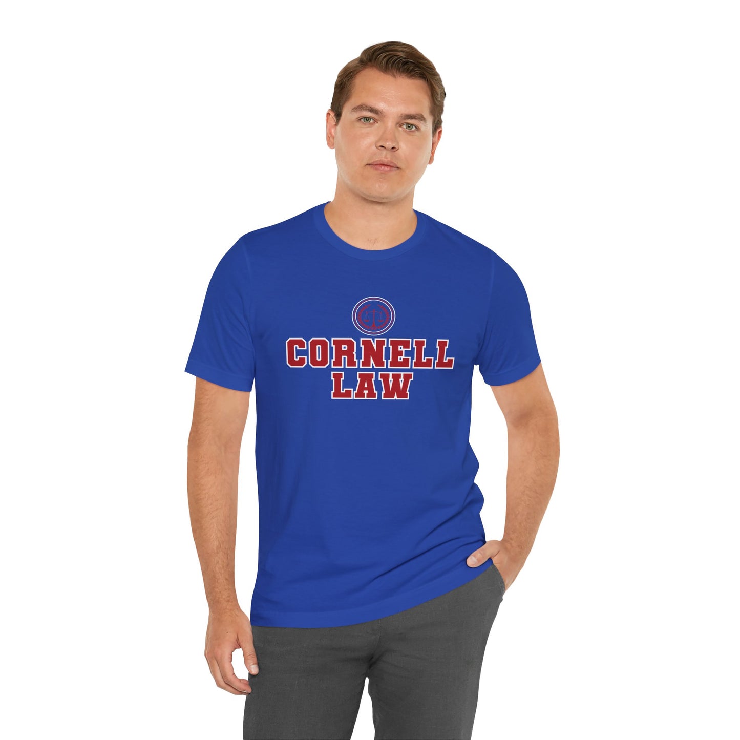 Cornell University Law School- Adult, Regular Fit, Soft Cotton, T-shirt