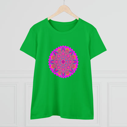 Art, Colorful, Nature, Flowers- Adult, Semi-fitted, T-shirt