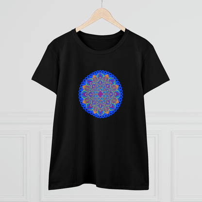 Art, Colorful, Nature, Flowers- Adult, Semi-fitted, T-shirt