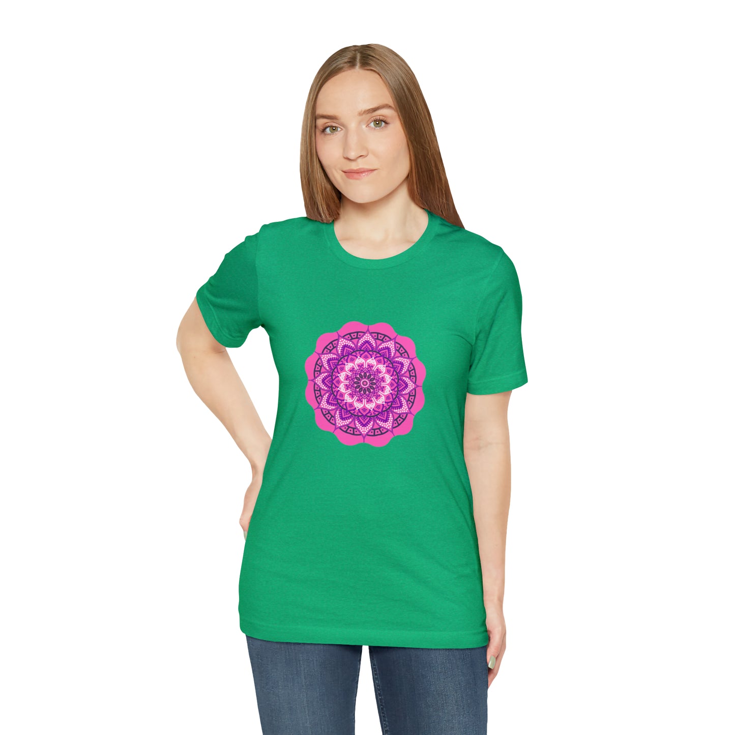 Art, Colorful, Nature, Flowers- Adult, Regular Fit, Soft Cotton,  T-shirt