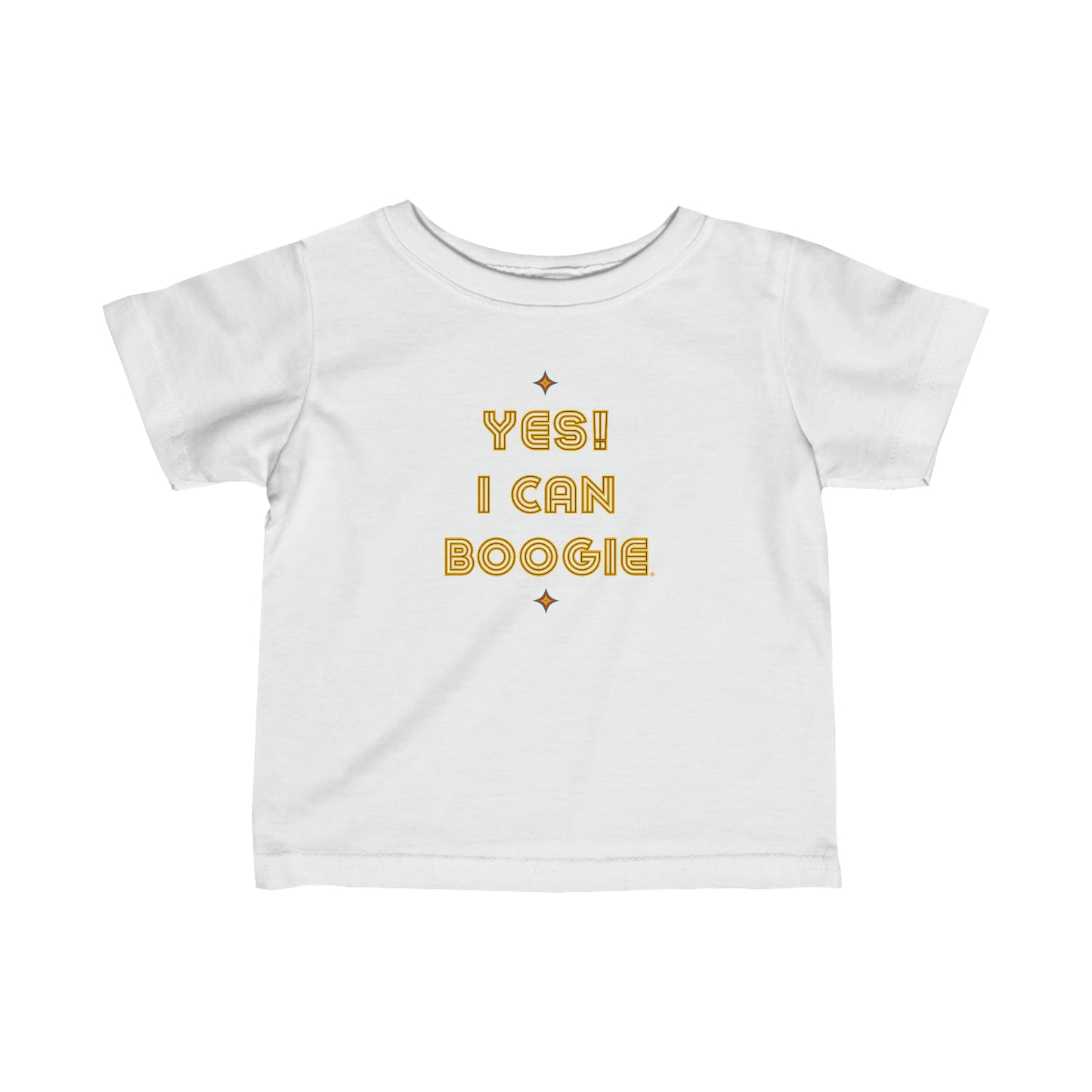 Dance, I Can Boogie, Retro Disco, Sports, Hobby, Interest, Dancing, Words- Baby, Infant, Toddler, Soft Cotton, T-shirt