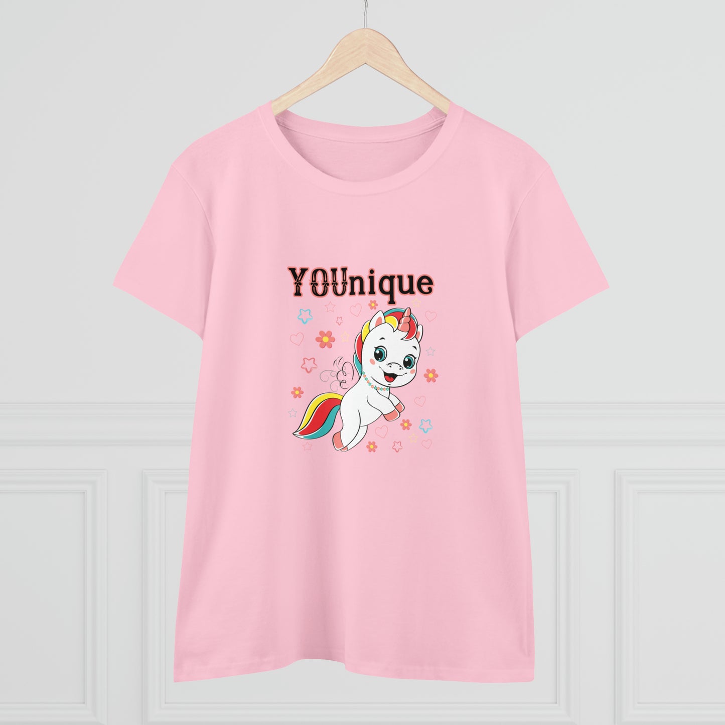 Fantasy, Unicorn, YOUnique, Positive- Adult, Semi-fitted T-shirt
