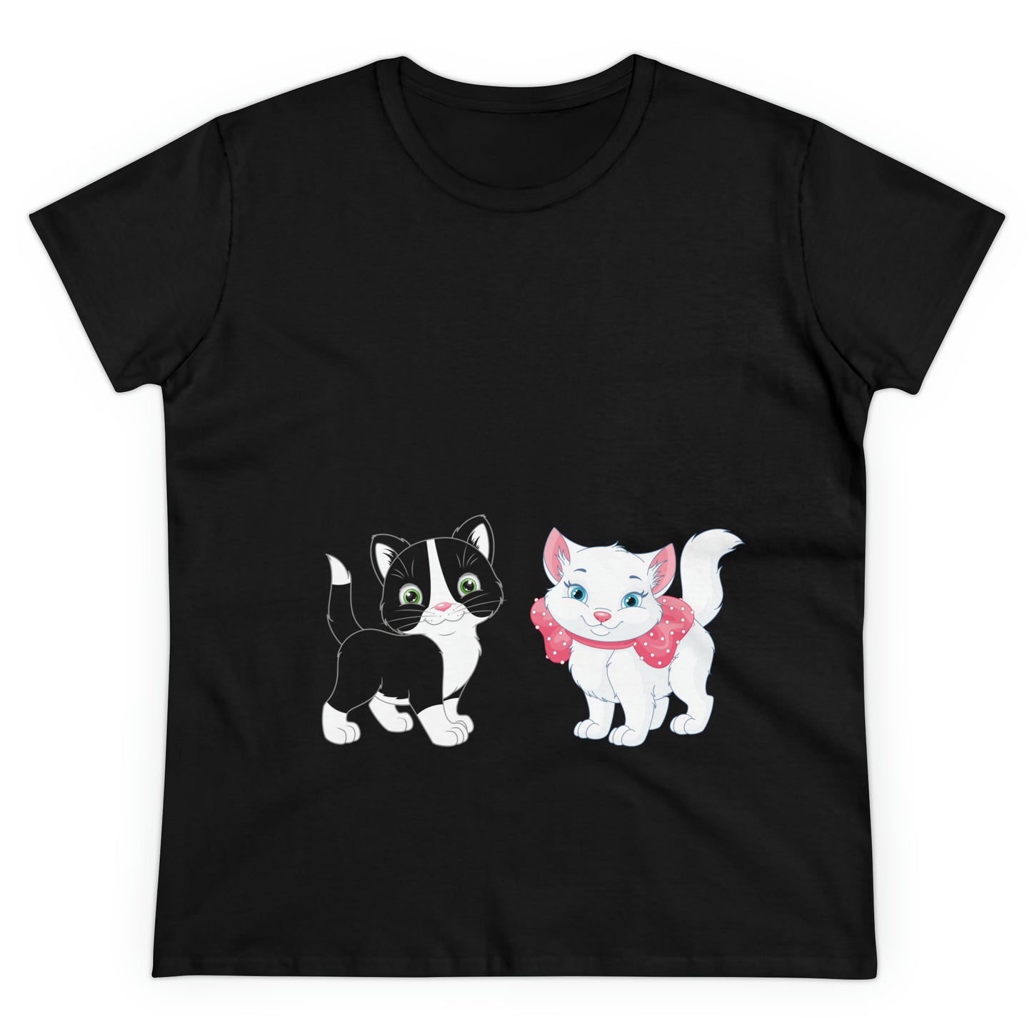 Kitty Cat T-Shirt / Check Out My Kitties Semi-Fitted Shirt / Unisex Jersey Short Sleeve Tee / Humorous Pet Clothes