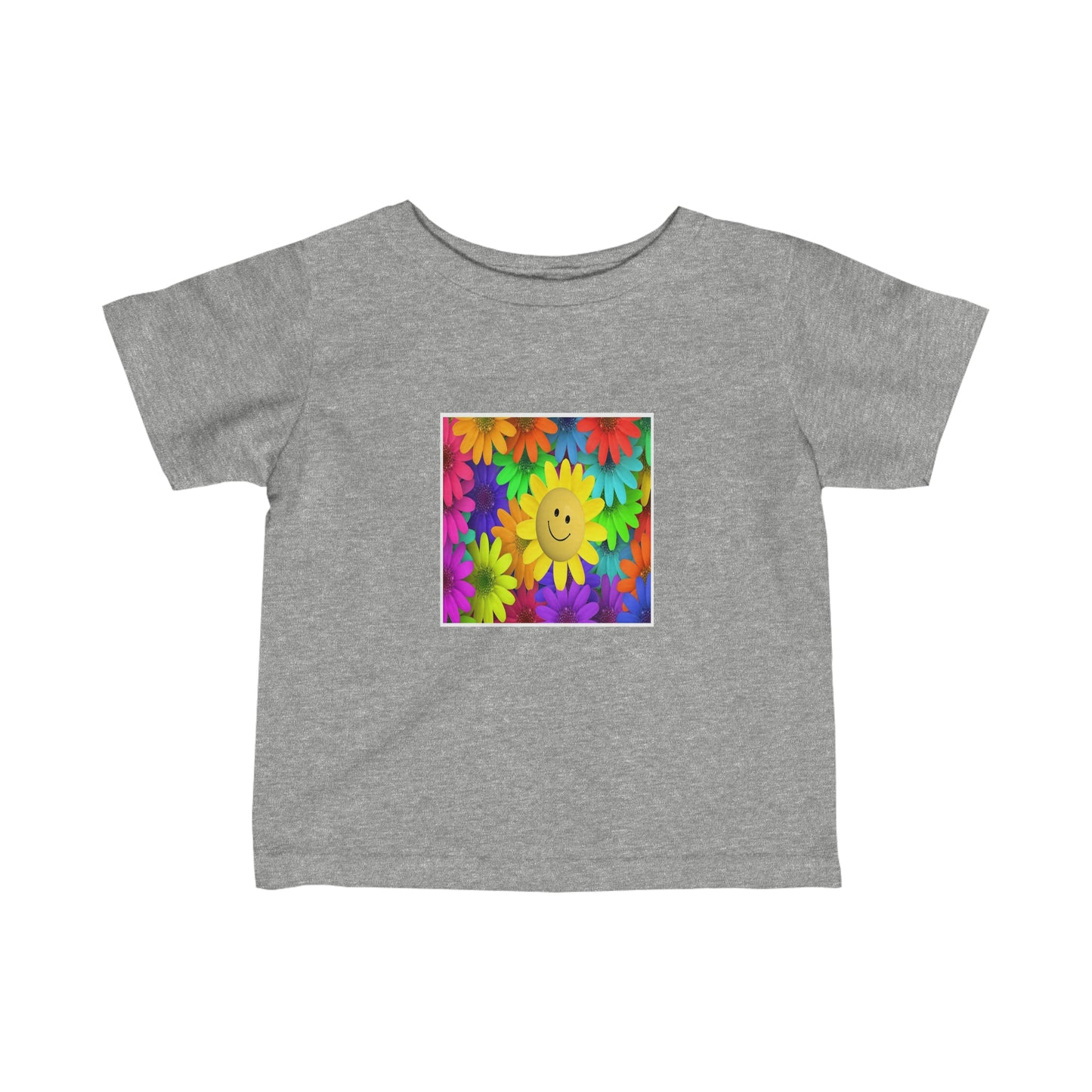 Art, Colorful, Love, Flowers, Positive- Baby, Infant, Toddler, T-shirt