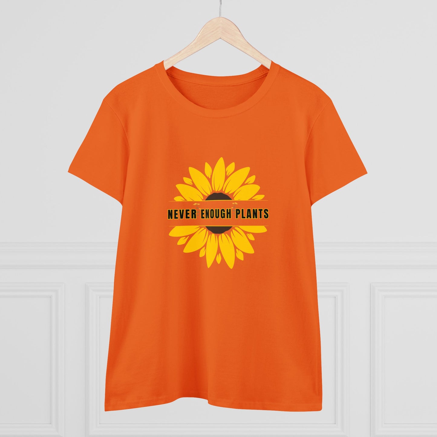 Nature, Plants, Flowers, Garden, Never Enough Plants, Sunflowers- Adult, Semi-fitted, T-shirt