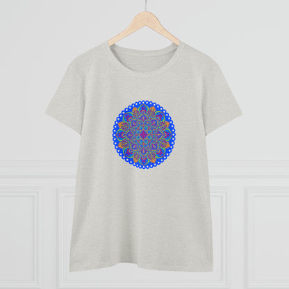 Art, Colorful, Nature, Flowers- Adult, Semi-fitted, T-shirt